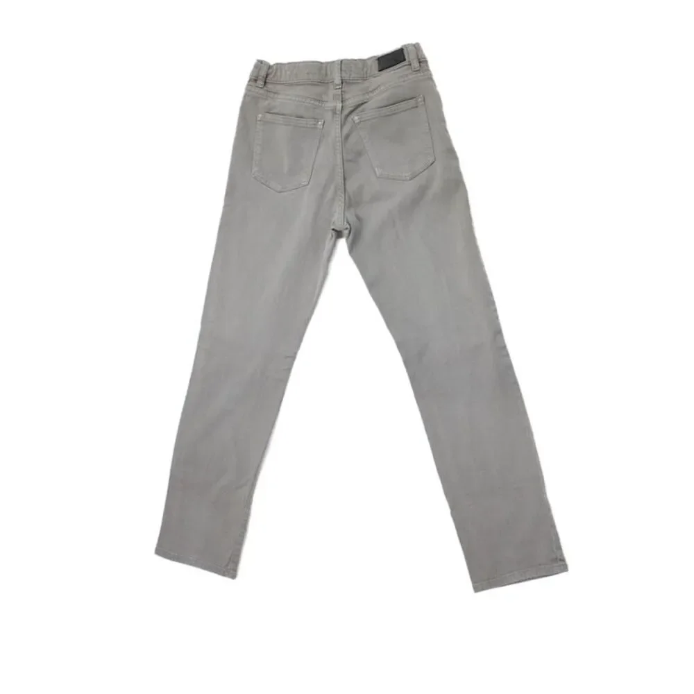 DL1961 Boys Cotton Zippered Straight Casual Jeans Brown Size 14